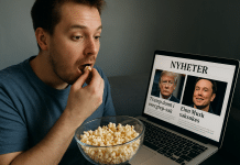 nyheter satire om donald trump og elon musk