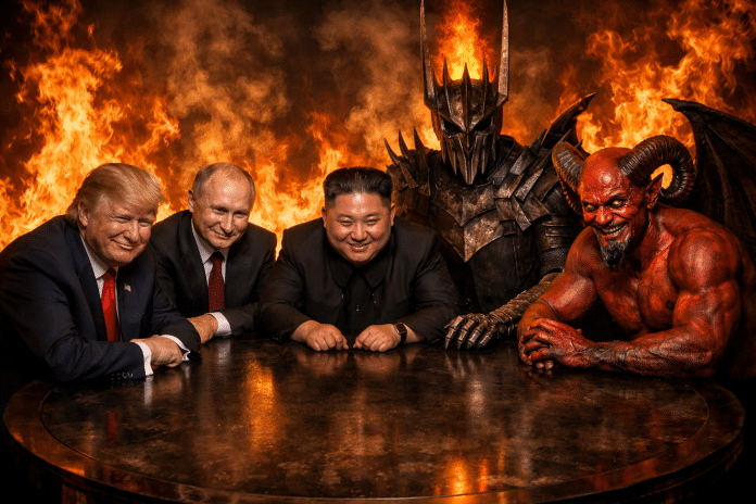 trump og putin forhandler