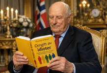 kong harald leser bok